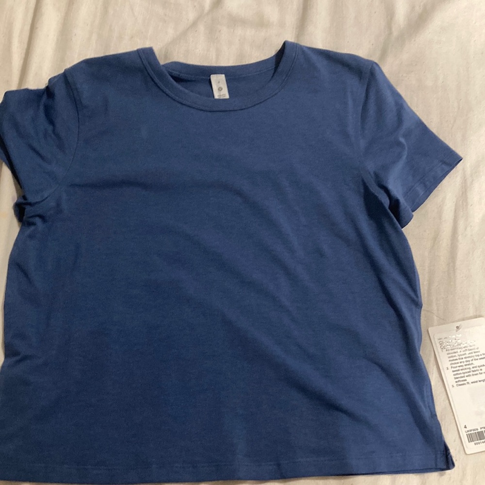 NWT Lululemon classic cotton fit tee